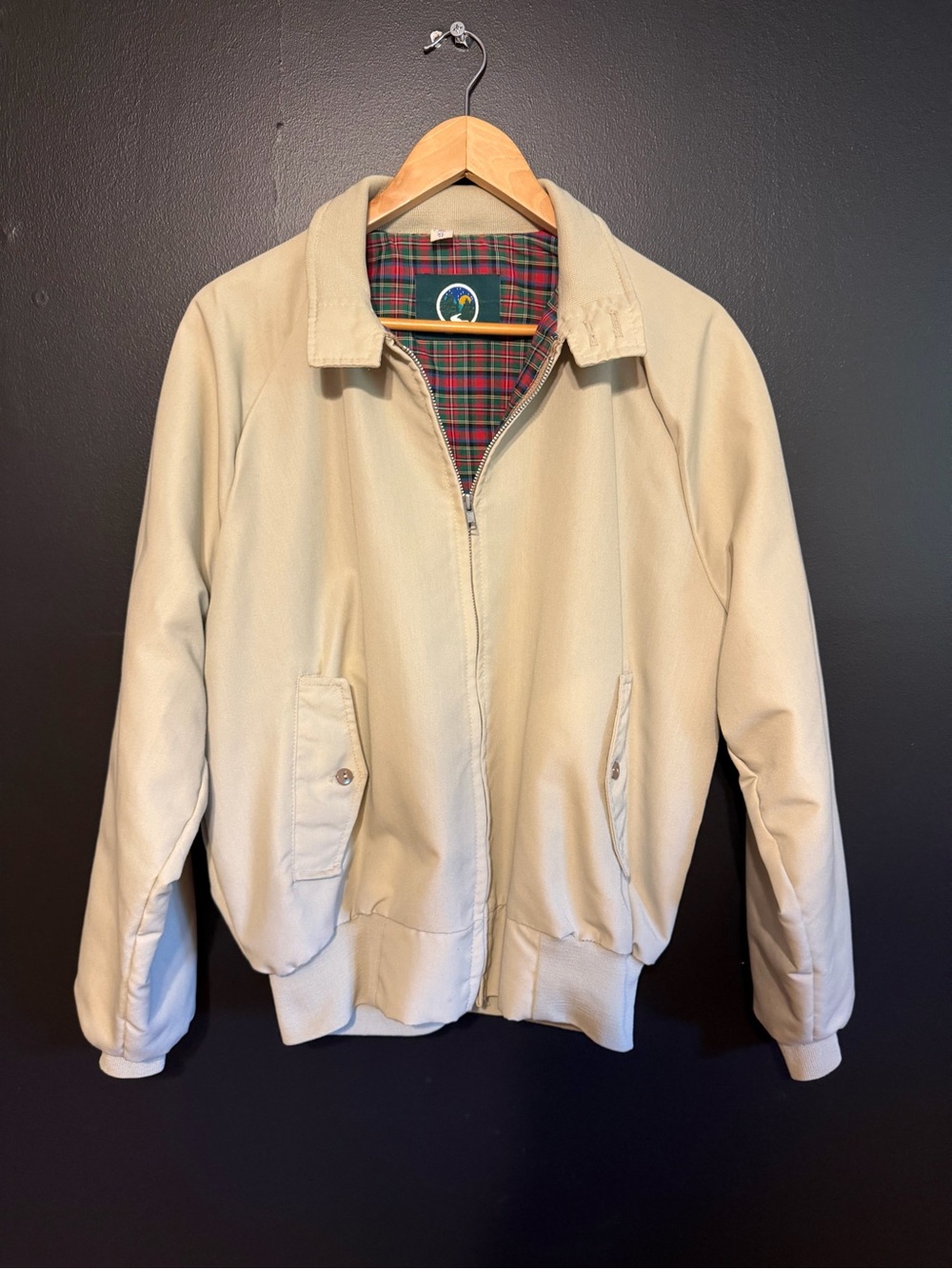 Vintage Ozark Trail Bomber Jacket with Plaid Lining